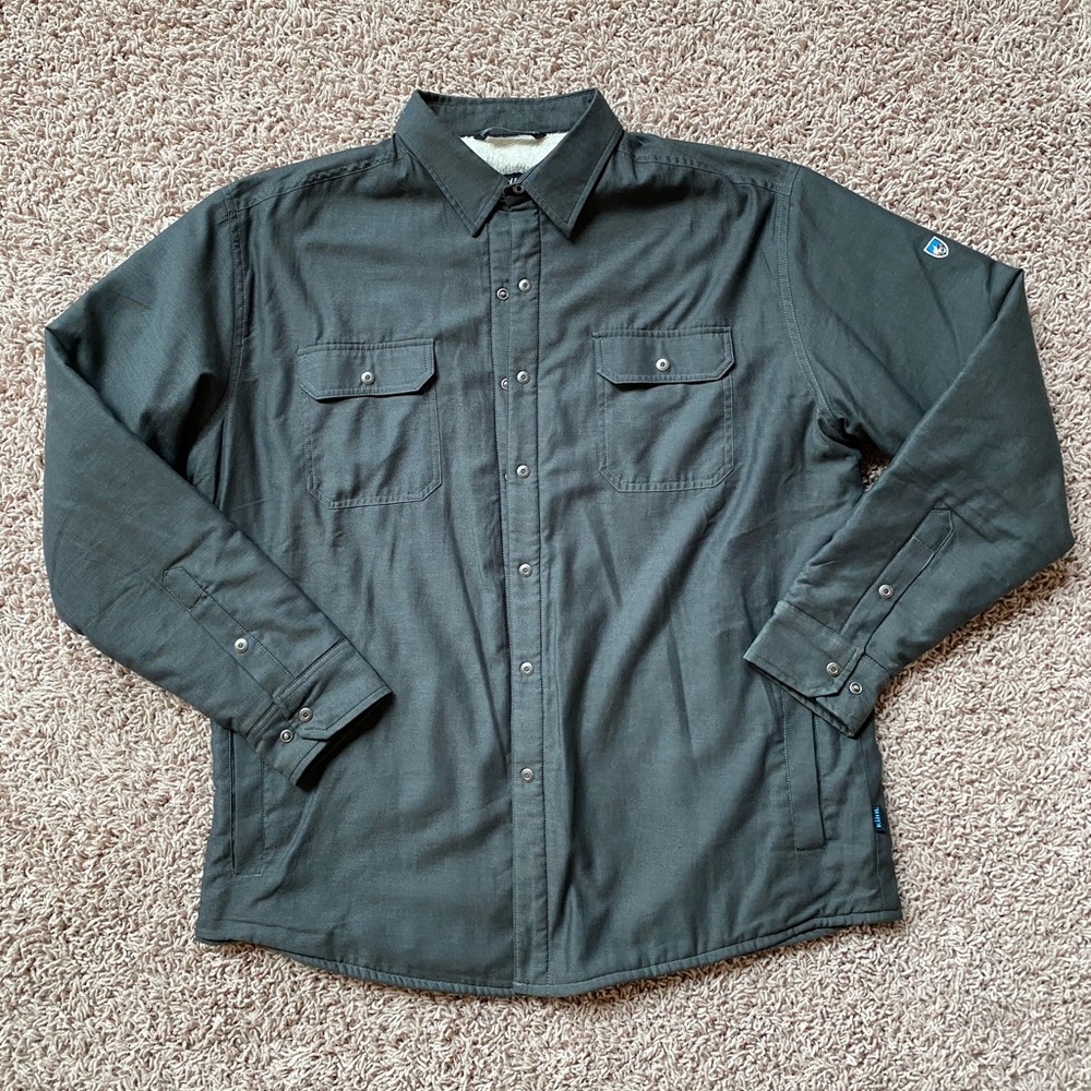 Kuhl soft-lined shirt jacket